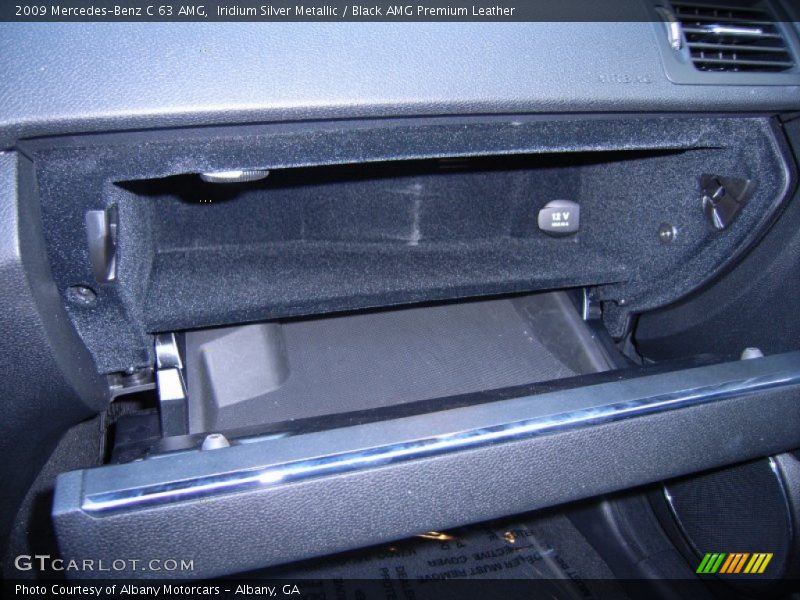 Iridium Silver Metallic / Black AMG Premium Leather 2009 Mercedes-Benz C 63 AMG