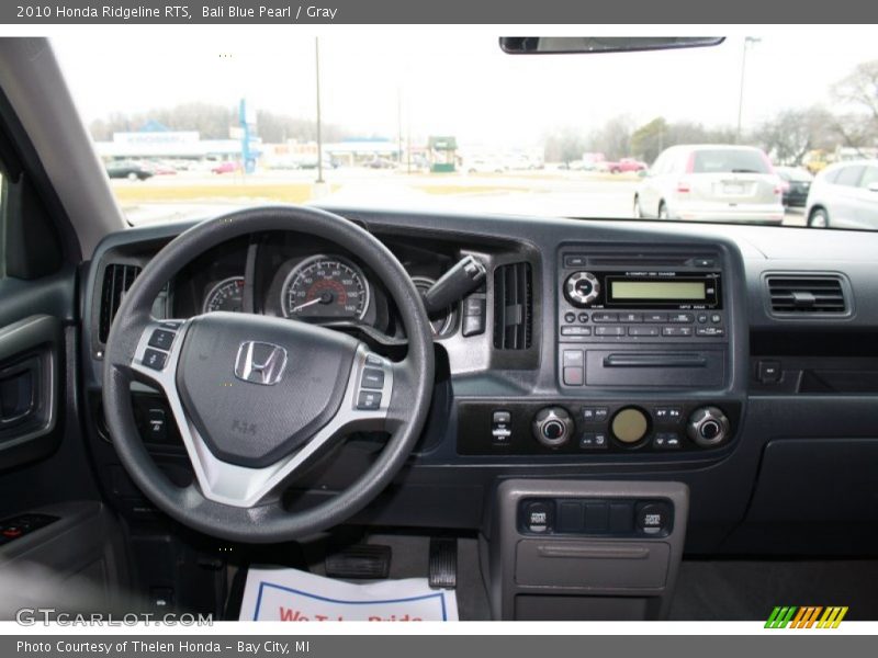 Bali Blue Pearl / Gray 2010 Honda Ridgeline RTS