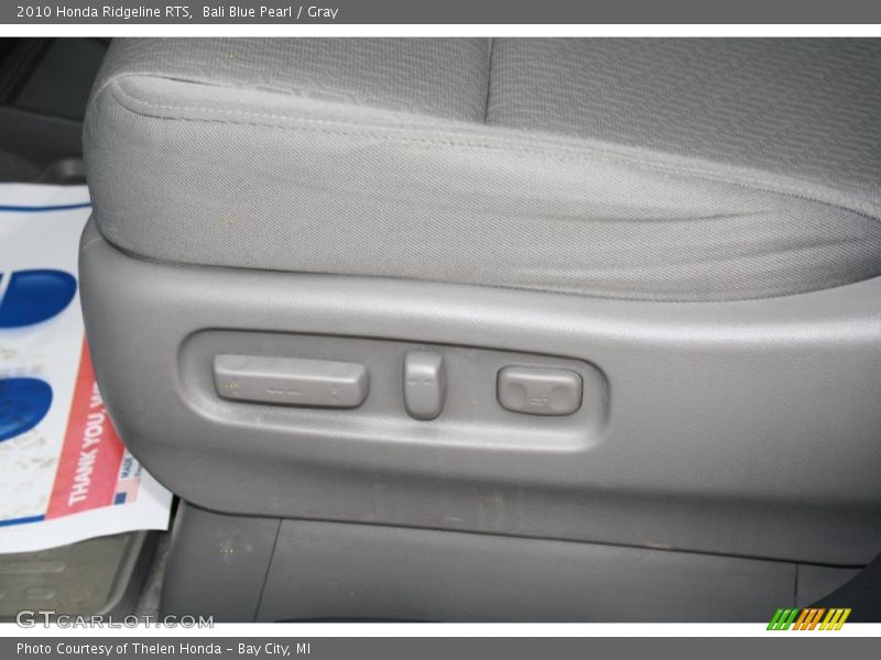 Bali Blue Pearl / Gray 2010 Honda Ridgeline RTS