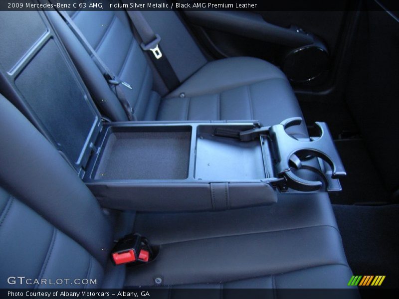 Iridium Silver Metallic / Black AMG Premium Leather 2009 Mercedes-Benz C 63 AMG