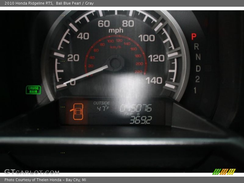 Bali Blue Pearl / Gray 2010 Honda Ridgeline RTS
