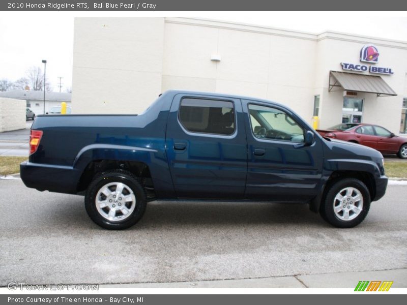 Bali Blue Pearl / Gray 2010 Honda Ridgeline RTS