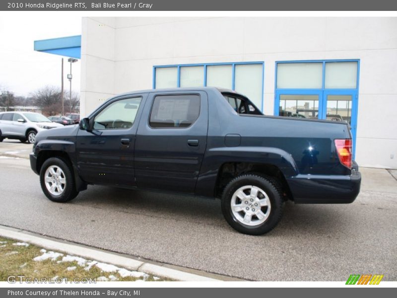 Bali Blue Pearl / Gray 2010 Honda Ridgeline RTS