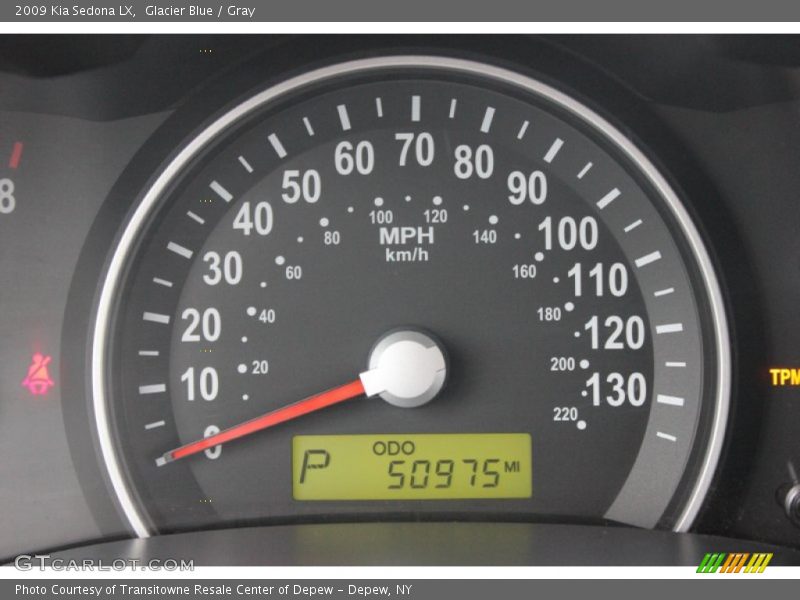 Glacier Blue / Gray 2009 Kia Sedona LX