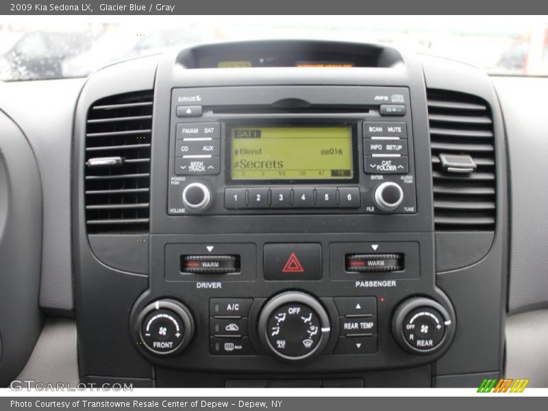 Glacier Blue / Gray 2009 Kia Sedona LX