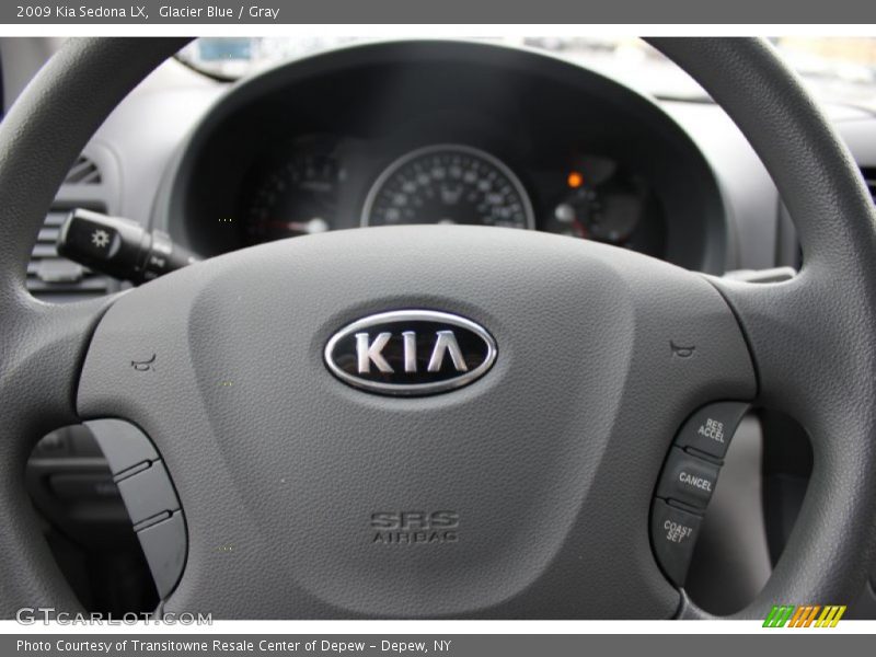 Glacier Blue / Gray 2009 Kia Sedona LX