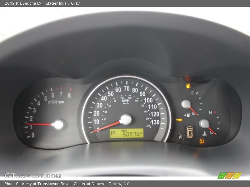 Glacier Blue / Gray 2009 Kia Sedona LX