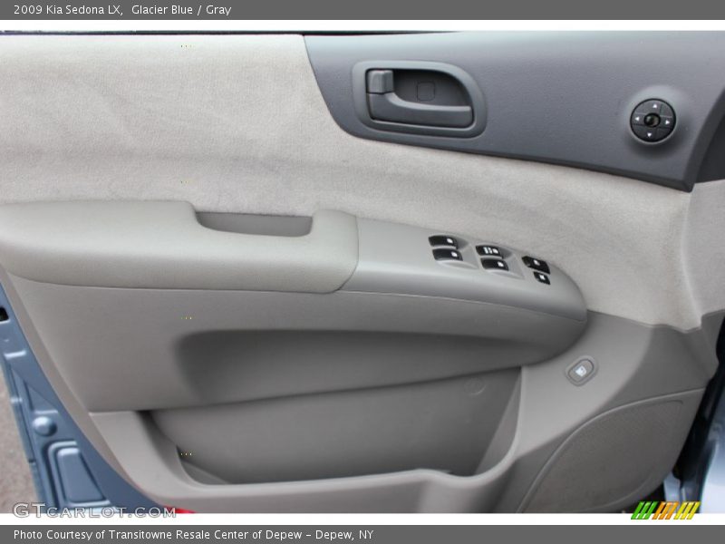 Glacier Blue / Gray 2009 Kia Sedona LX