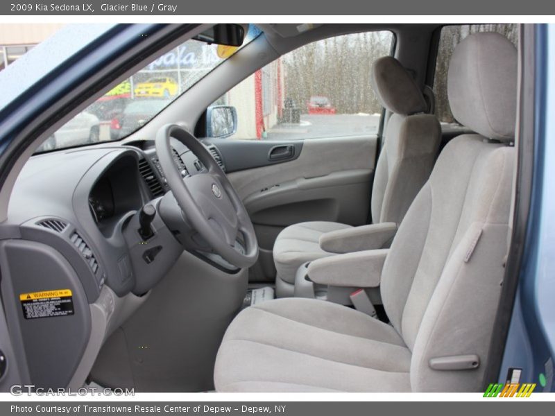 Glacier Blue / Gray 2009 Kia Sedona LX