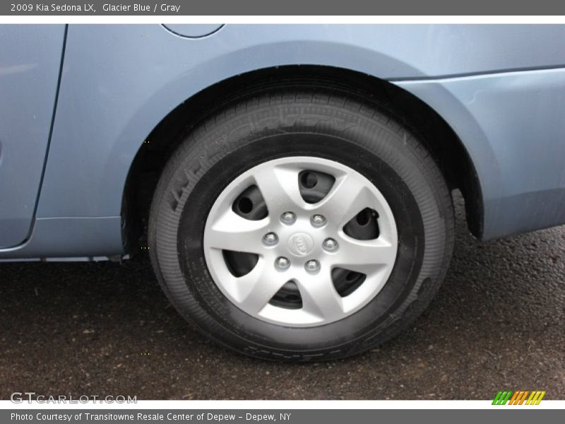 Glacier Blue / Gray 2009 Kia Sedona LX