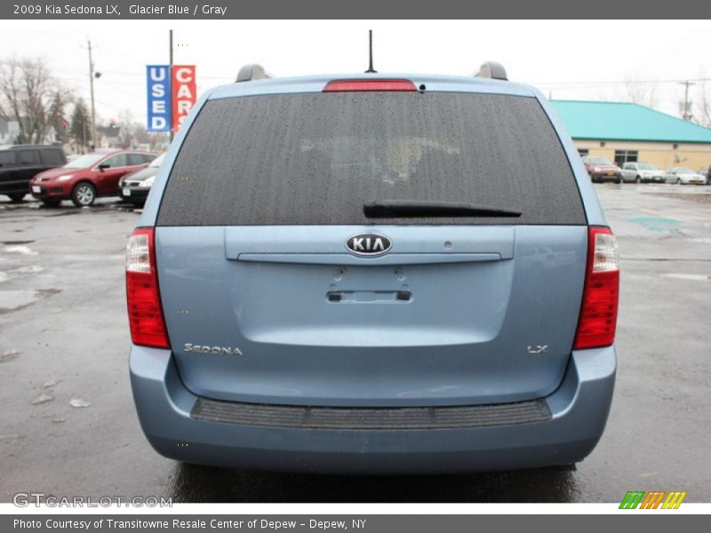 Glacier Blue / Gray 2009 Kia Sedona LX