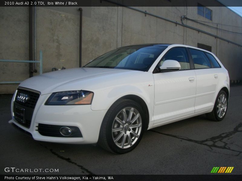 Front 3/4 View of 2010 A3 2.0 TDI