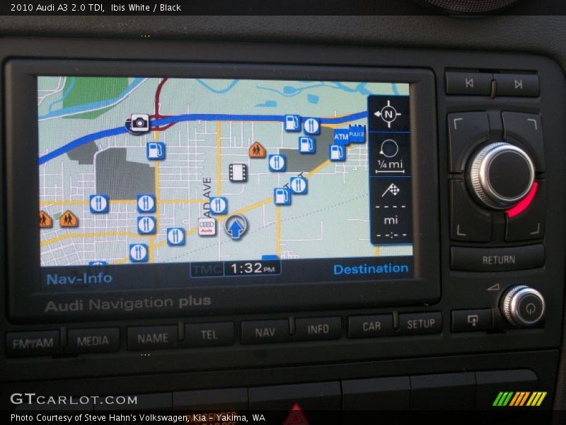 Navigation of 2010 A3 2.0 TDI
