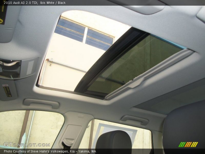 Sunroof of 2010 A3 2.0 TDI