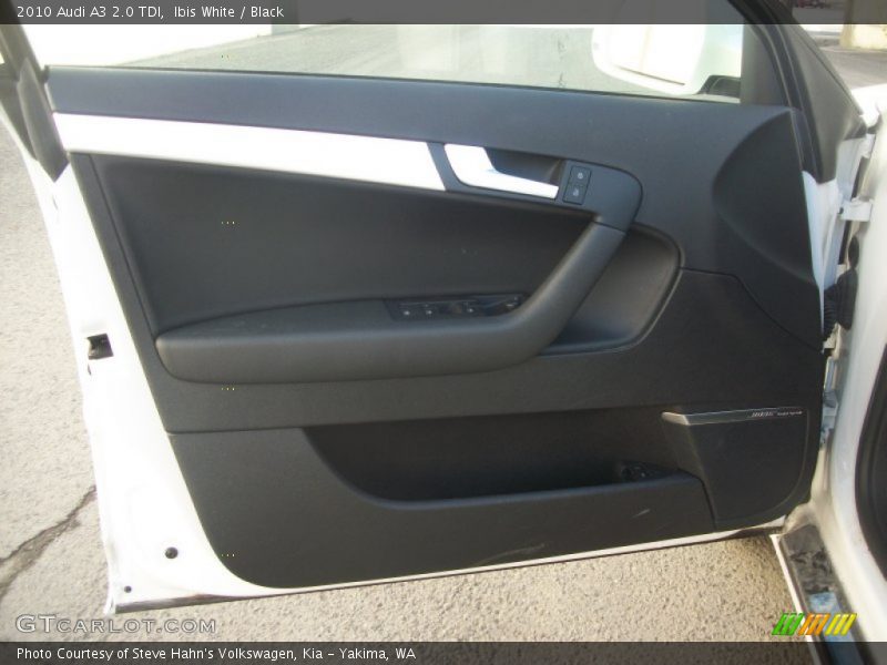 Ibis White / Black 2010 Audi A3 2.0 TDI