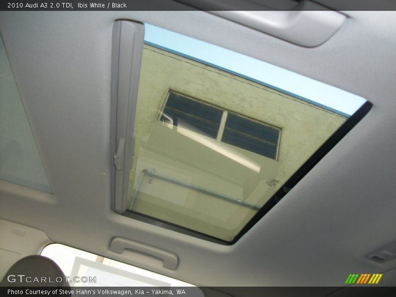 Ibis White / Black 2010 Audi A3 2.0 TDI