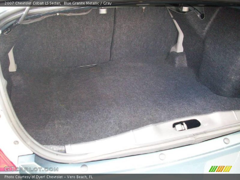 Blue Granite Metallic / Gray 2007 Chevrolet Cobalt LS Sedan