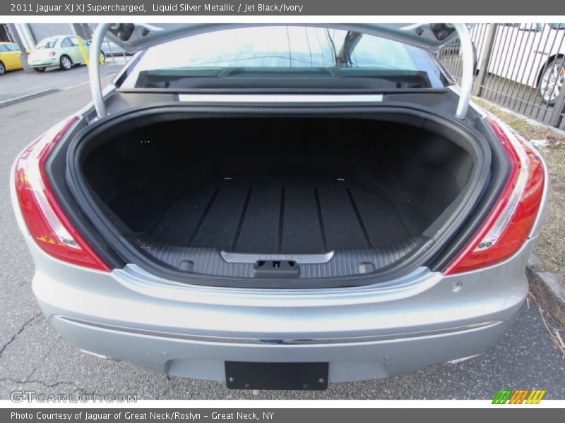 Liquid Silver Metallic / Jet Black/Ivory 2011 Jaguar XJ XJ Supercharged