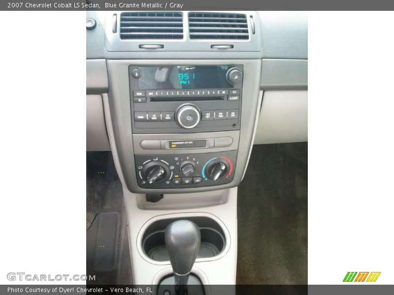 Blue Granite Metallic / Gray 2007 Chevrolet Cobalt LS Sedan