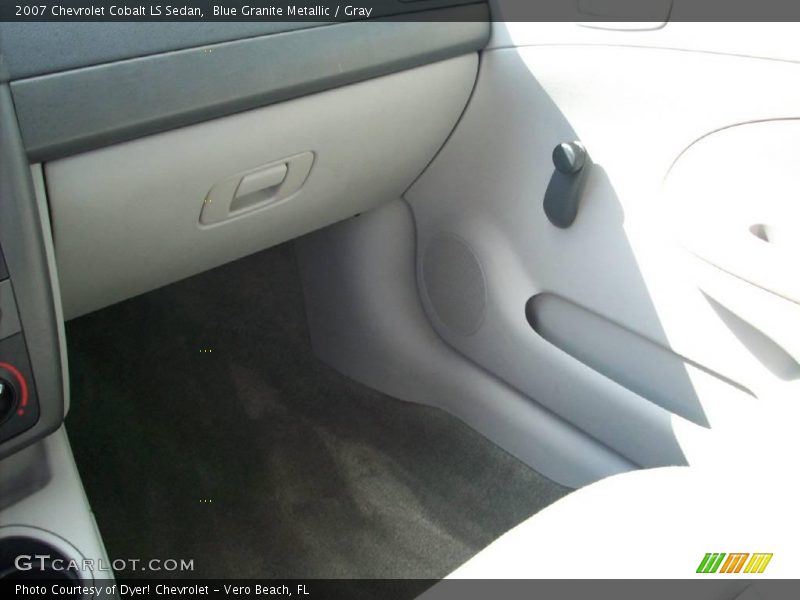Blue Granite Metallic / Gray 2007 Chevrolet Cobalt LS Sedan