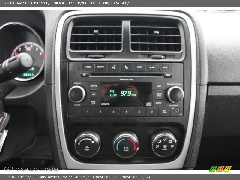 Brilliant Black Crystal Pearl / Dark Slate Gray 2010 Dodge Caliber SXT