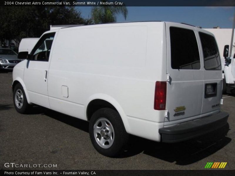 Summit White / Medium Gray 2004 Chevrolet Astro Commercial Van