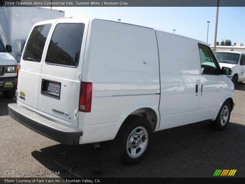 Summit White / Medium Gray 2004 Chevrolet Astro Commercial Van