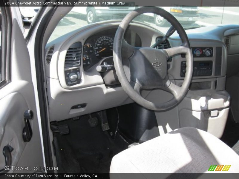 Summit White / Medium Gray 2004 Chevrolet Astro Commercial Van