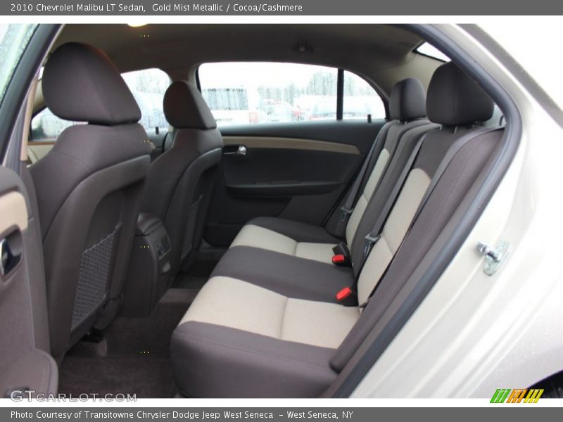Gold Mist Metallic / Cocoa/Cashmere 2010 Chevrolet Malibu LT Sedan