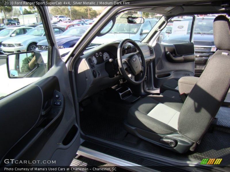 Silver Metallic / Medium Dark Flint 2010 Ford Ranger Sport SuperCab 4x4