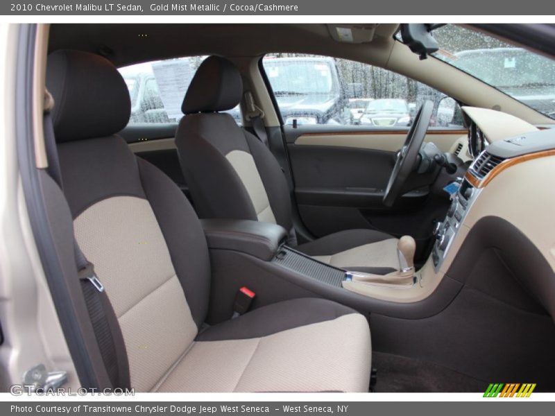 Gold Mist Metallic / Cocoa/Cashmere 2010 Chevrolet Malibu LT Sedan