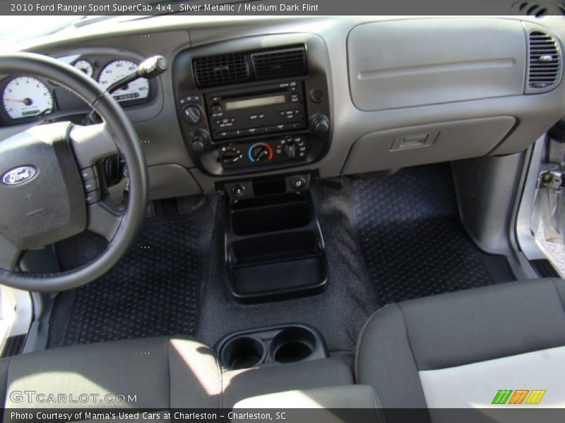 Silver Metallic / Medium Dark Flint 2010 Ford Ranger Sport SuperCab 4x4