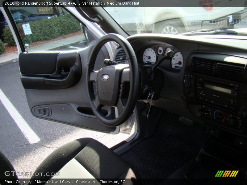 Silver Metallic / Medium Dark Flint 2010 Ford Ranger Sport SuperCab 4x4