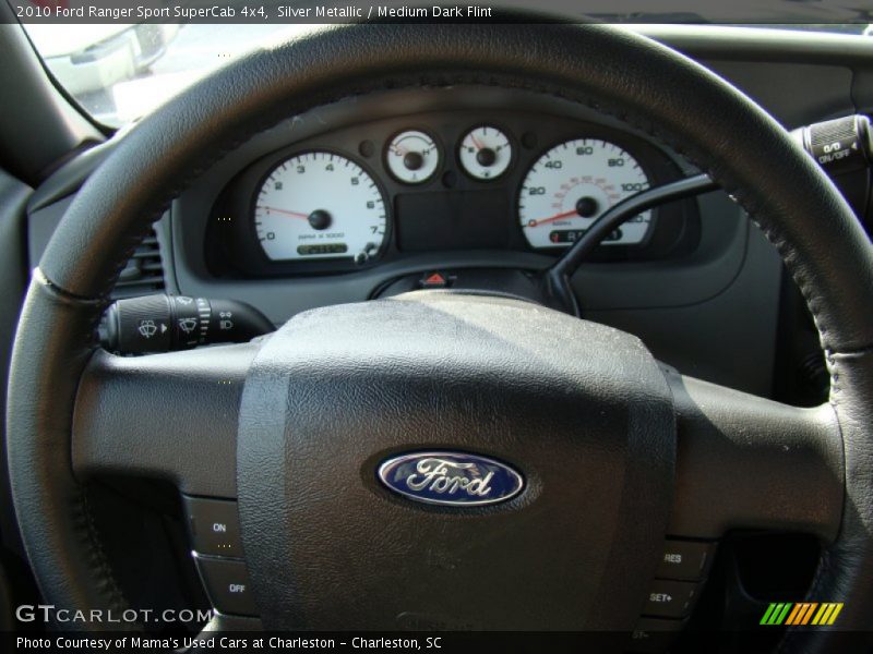 Silver Metallic / Medium Dark Flint 2010 Ford Ranger Sport SuperCab 4x4