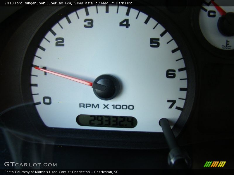 Silver Metallic / Medium Dark Flint 2010 Ford Ranger Sport SuperCab 4x4