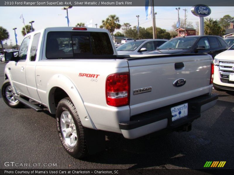 Silver Metallic / Medium Dark Flint 2010 Ford Ranger Sport SuperCab 4x4