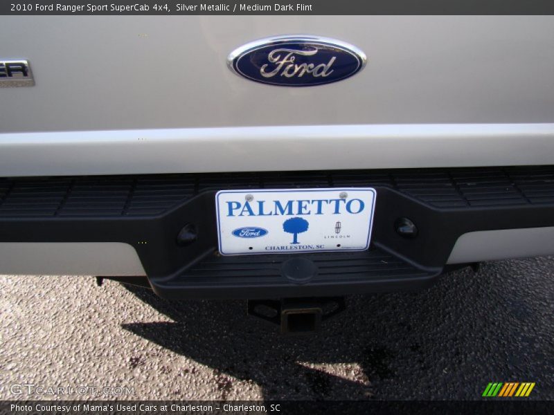 Silver Metallic / Medium Dark Flint 2010 Ford Ranger Sport SuperCab 4x4