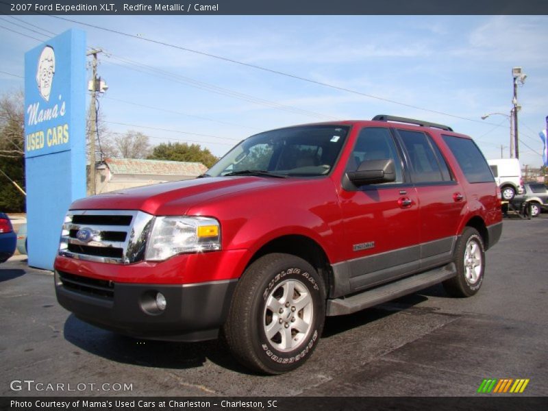 Redfire Metallic / Camel 2007 Ford Expedition XLT