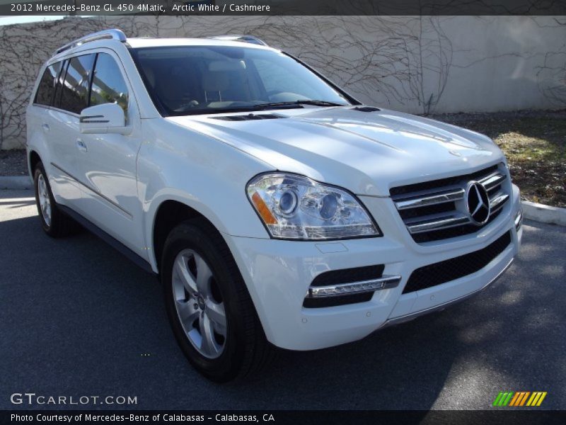 Arctic White / Cashmere 2012 Mercedes-Benz GL 450 4Matic