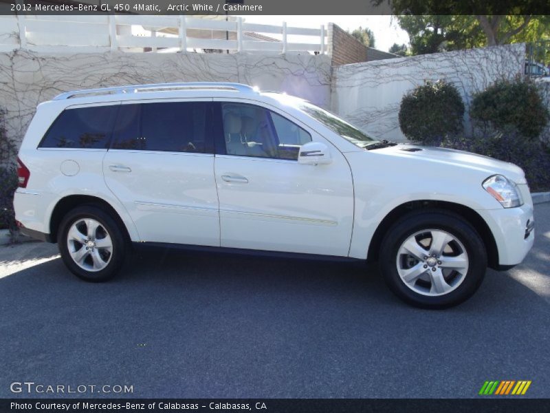 Arctic White / Cashmere 2012 Mercedes-Benz GL 450 4Matic
