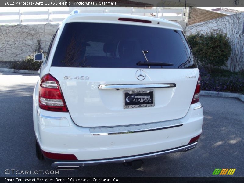 Arctic White / Cashmere 2012 Mercedes-Benz GL 450 4Matic
