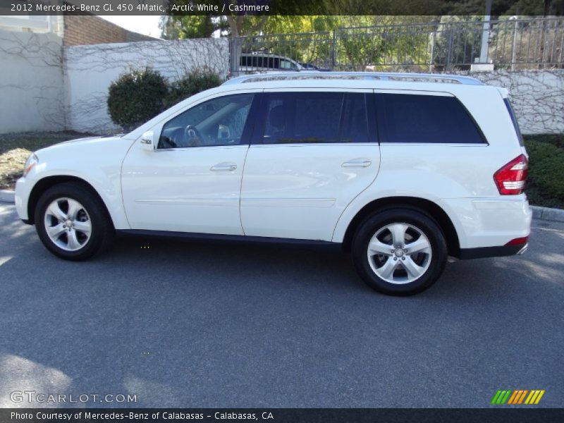 Arctic White / Cashmere 2012 Mercedes-Benz GL 450 4Matic