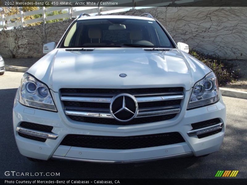 Arctic White / Cashmere 2012 Mercedes-Benz GL 450 4Matic