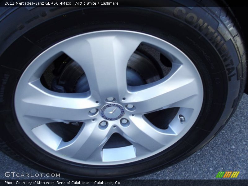 Arctic White / Cashmere 2012 Mercedes-Benz GL 450 4Matic