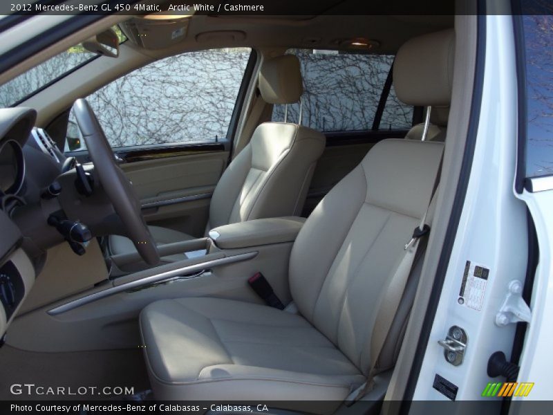 Arctic White / Cashmere 2012 Mercedes-Benz GL 450 4Matic