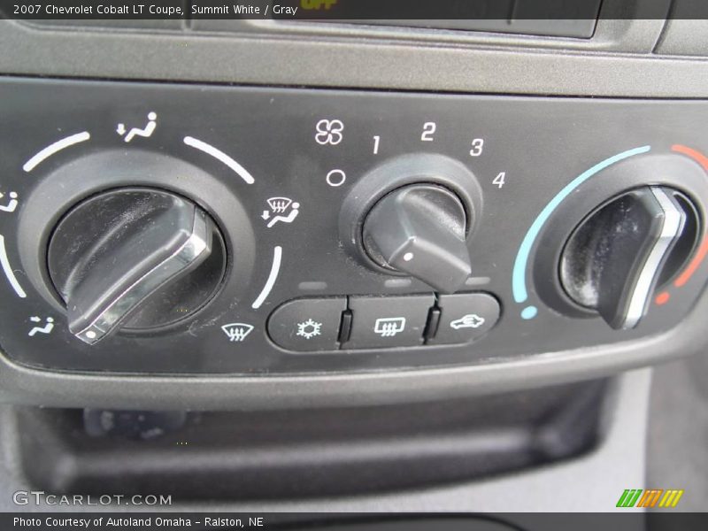 Summit White / Gray 2007 Chevrolet Cobalt LT Coupe