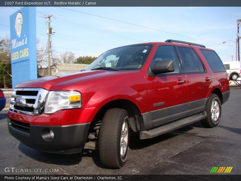 Redfire Metallic / Camel 2007 Ford Expedition XLT