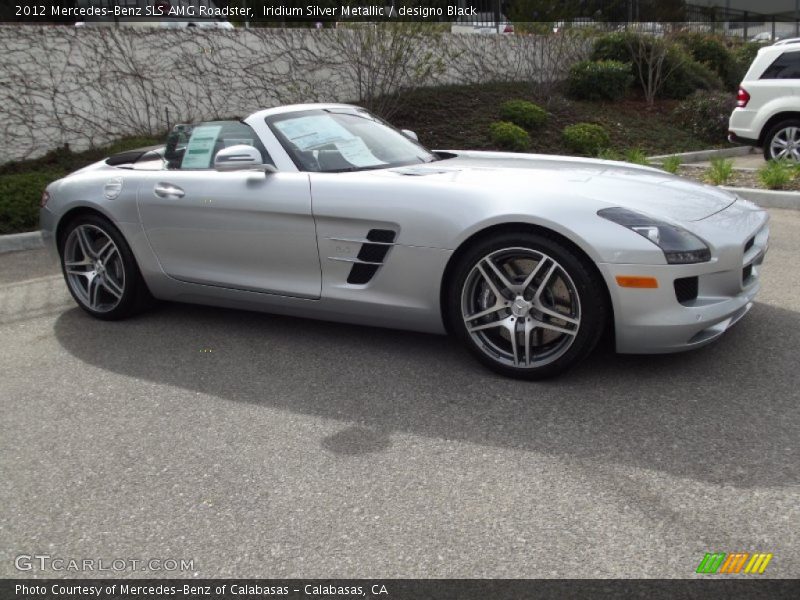  2012 SLS AMG Roadster Iridium Silver Metallic