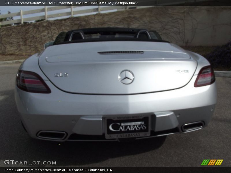 Iridium Silver Metallic / designo Black 2012 Mercedes-Benz SLS AMG Roadster