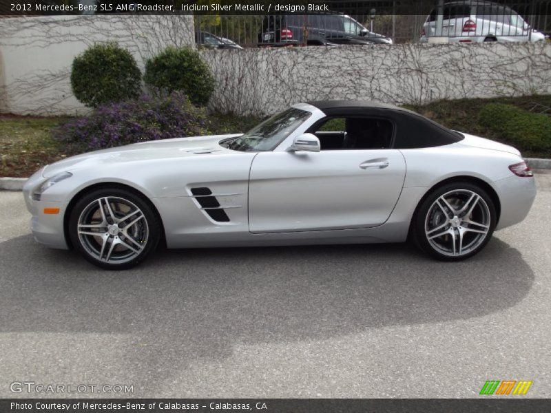  2012 SLS AMG Roadster Iridium Silver Metallic